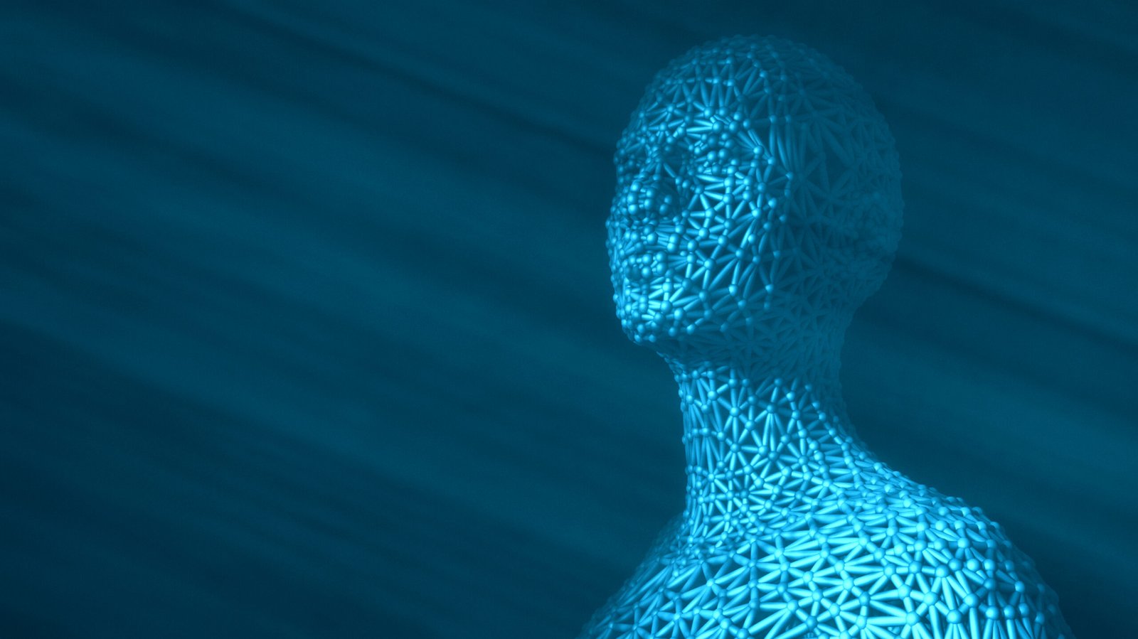 3d rendition image of a man symbolizing the myths related to artificial intelligence