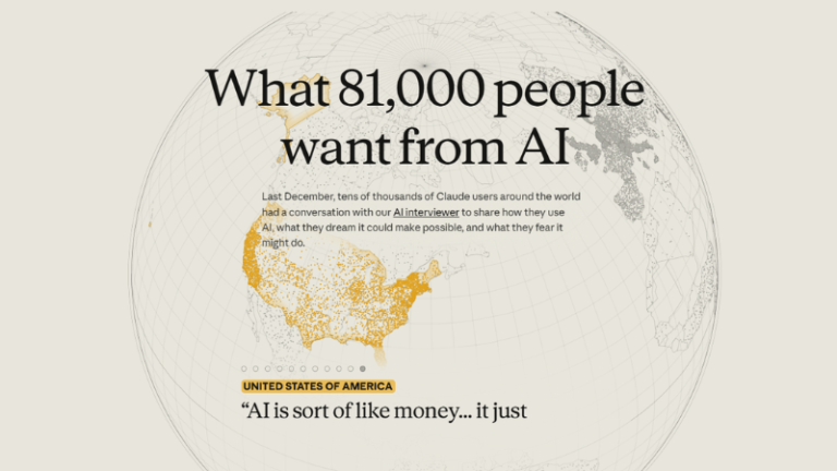 Anthropic releases survey