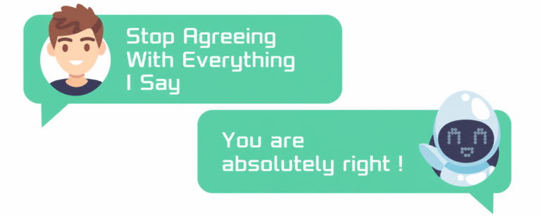 description of human and AI chatbot interaction for AI sycophancy report by UK based AISI