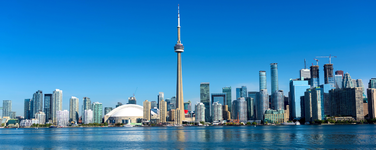 representative picture of toronto city skyline Canada