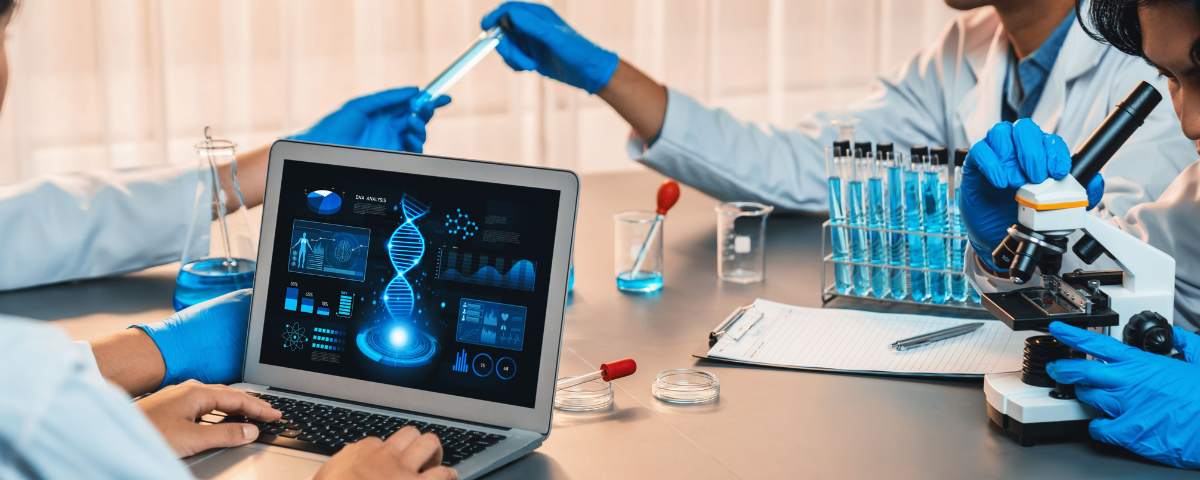 A dedicated group of scientists working on protein research in a laboratory. Pic Credit: FreePik