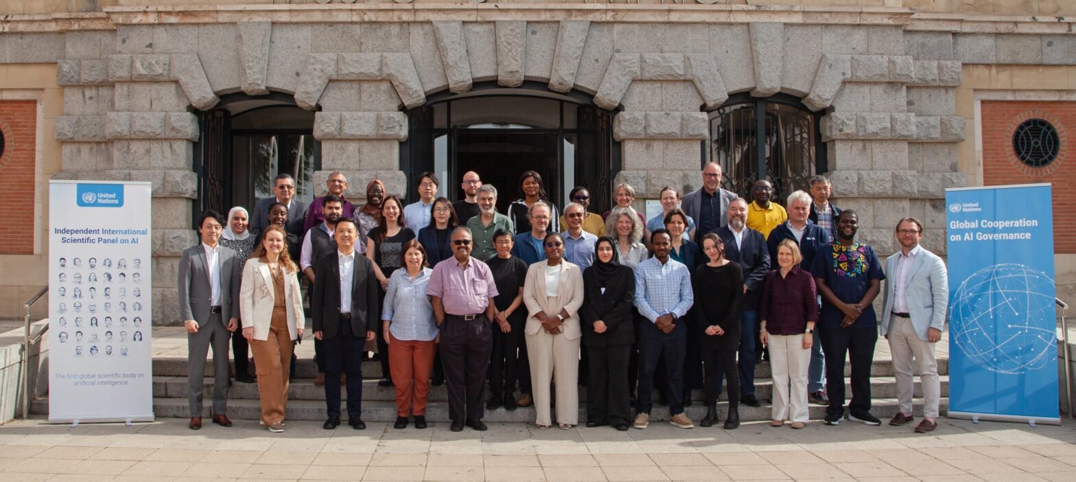 UN International Scientific Panel on Artificial Intelligence first meeting in Madrid Spain on April 23-24.