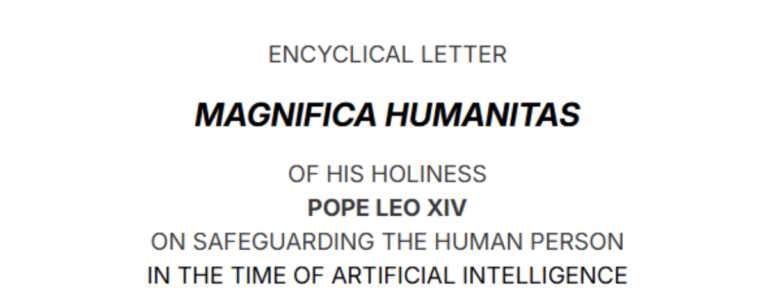 Pope Leo XIV Releases AI Encyclical Warning Against ‘New Tower of Babel’