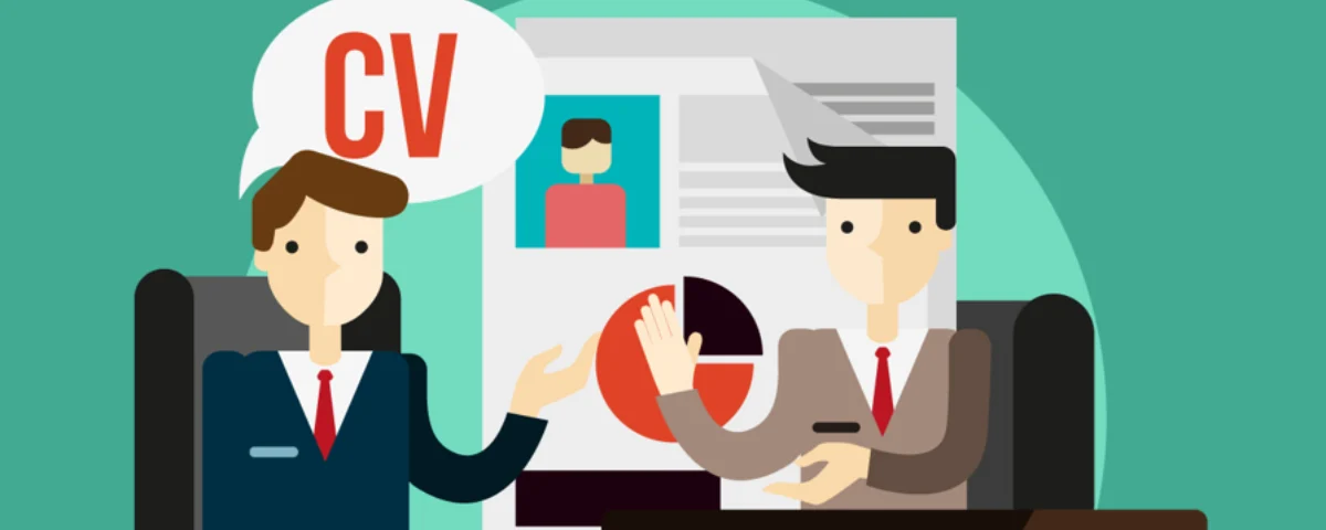 representative image of candidates interview for job