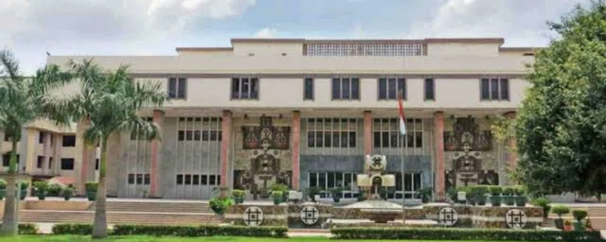 Exterior view of the Delhi High Court building in New Delhi, India