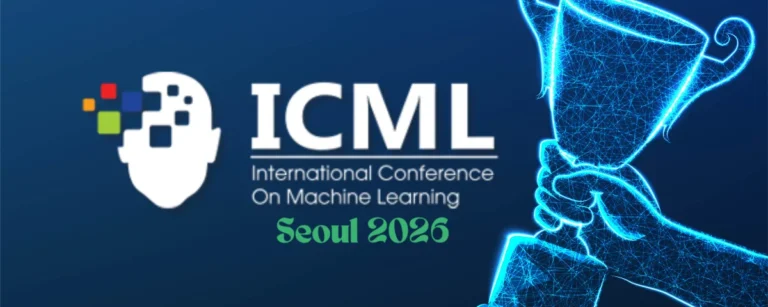Representative image of an award with ICML 2026 logo