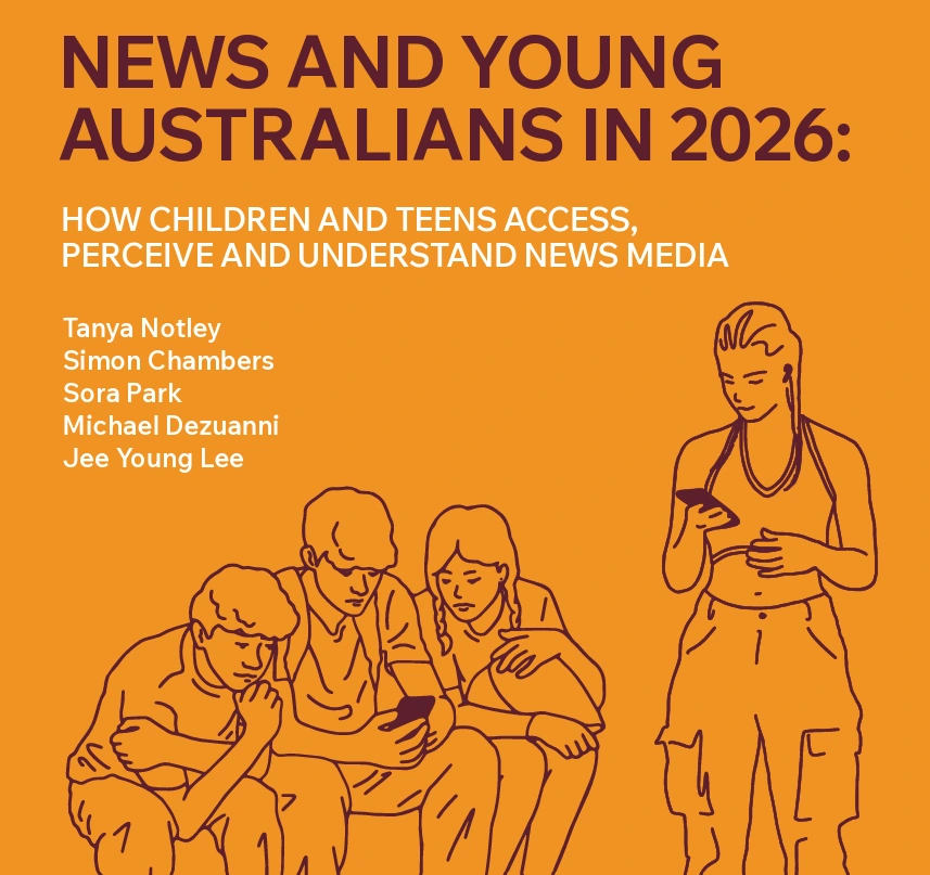 Cover picture of News and Young Australians Report 2026