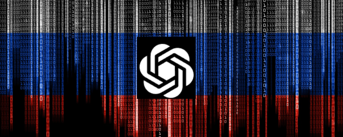 OpenAI logo representing a Russian influence campaign using ChatGPT-generated social media posts