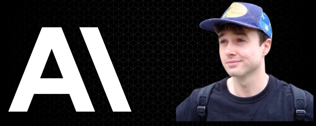 Former Anthropic Researcher Jacob Coxon Explains Why He Quit If the Race Is Inevitable, You Should Not Contribute Former Anthropic and OpenAI AI researcher Jacob Coxon wearing a blue cap and black T-shirt and the logo of Anthropic AI against dark background.