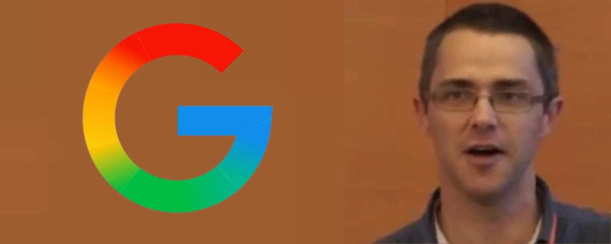 Google logo alongside a portrait of Google engineer Robert O’Callahan