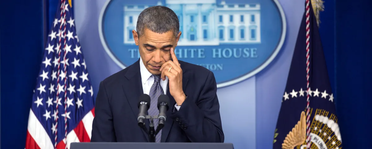 File photo of former U.S. President speaking at the White House during his presidency. Source Wiki Commons