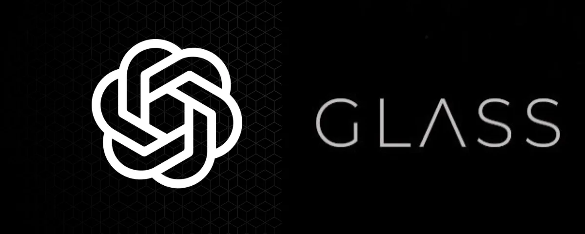 OpenAI logo and Glass Imaging logo representing the reported acquisition of the AI camera startup for more than $300 million.