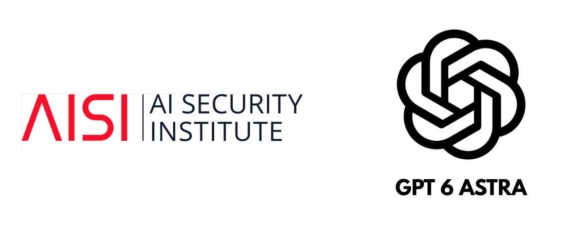 Logo of UK based AI testing agency AISI and OpenAI