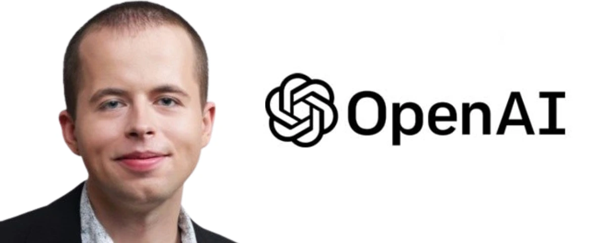 OpenAI Chief Scientist Jakub Pachocki alongside the OpenAI logo