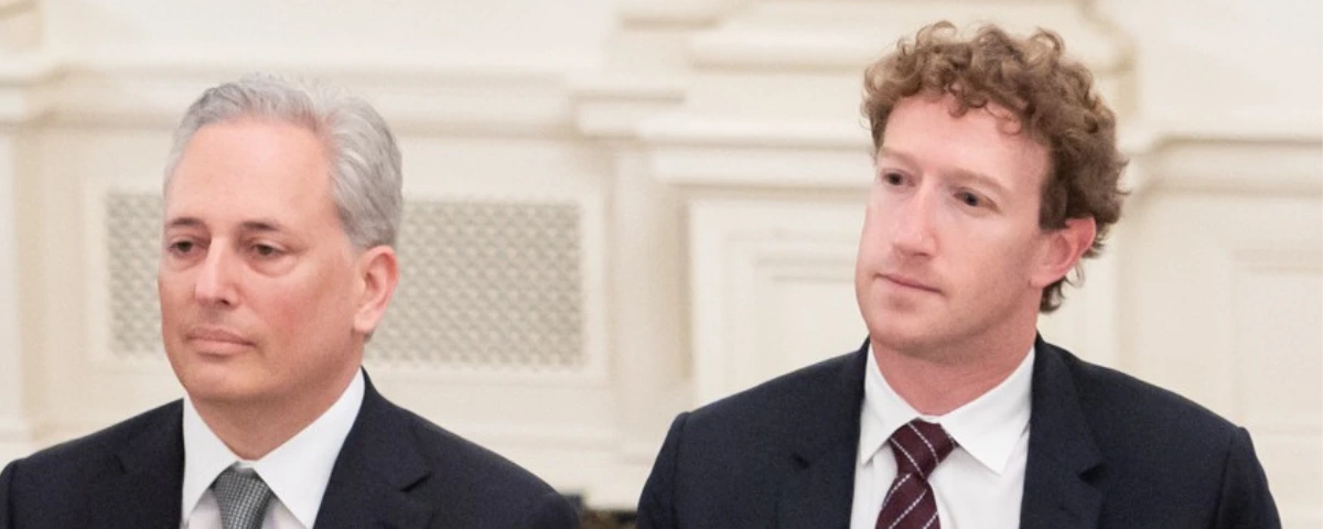 David Sacks and Mark Zuckerberg pictured together at an event.